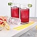 Tovolo Leak-Free, Water Bottle High Ball Glass Ice Cube Molds with Tight Silicone Seal, Set of 2, Charcoal