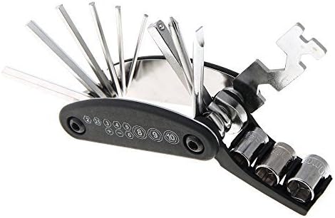 Gobike 16 in 1 Multifunction Bicycle Bike Mechanic Repair Tool Kit Handheld Folding Cycling Emergency Repair Tools Set