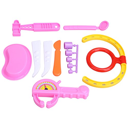 Chinatera Kids Girls 30Pcs Simulation Medical Box Kit Kids Doctor Role Play Set Carry Case Playhouse Toy - Thumbnail 4