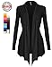 [DRSKIN] Women's Open - Front Long Sleeve Knit Cardigan (S~5XL)