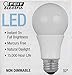 FEIT 9w LED Light Bulbs, 60w Equivalent, 800 Lumens Natural Day Light 5000K, 10 Pack