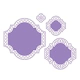 Spellbinders S4-470 Nestabilities Labels Forty-One Decorative Elements Etched/Wafer Thin Dies