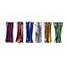 100 Gusset Cello Bags with Ties - 2.8 mil Big Size Gift Wrap Cellophane Bag - Clear Wine Bottle Gift Bags Large for Favor (8