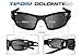 Tifosi unisex adult Dolomite 2.0 Sunglasses, Matte Black, 141 mm US
