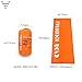 Forbidden Road Portable Single Sleep Bag 3 Season Sleeping Bag for Camping Hiking Backpacking - Compression Bag Included (Orange, 15 ℃ / 60 ℉)