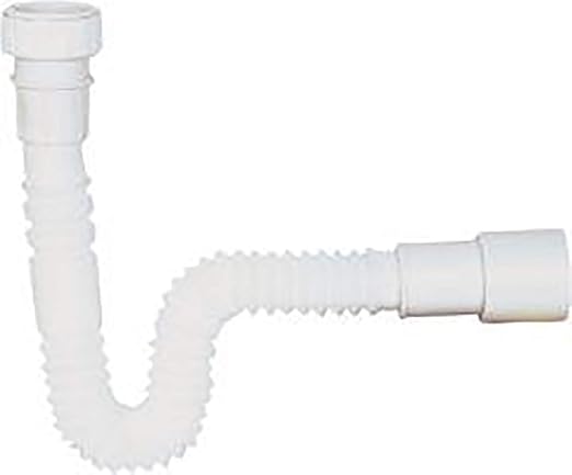 Anschlussrohr flexibel für Spülen-Geruchsverschluss | Siphon | Kunststoff | 40 / 50 mm