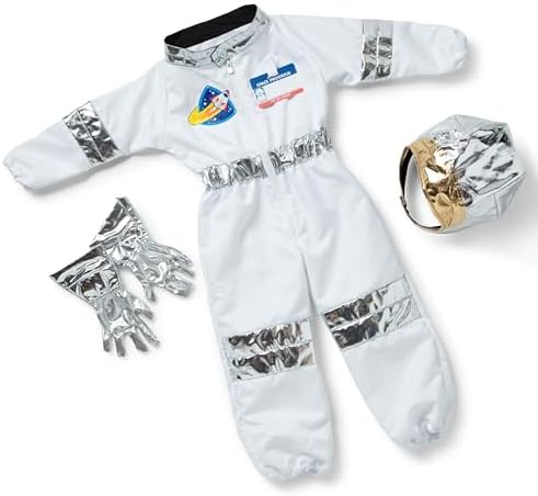 Melissa Doug Astronaut Costume Role Play Set Pretend Astronaut