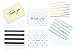 Luxye Box of 36 Thank You Cards with Envelopes, Folding Thank You Card Notes, Original Polka Dot Striped Designs, Bulk 4x6 Blank Inside, For Small Business, Baby Shower, Birthdays and more!