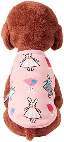 Pet Clothes Artistic9(TM) Cute Small Size Dog Cat Clothing Puppy Shirt Warm Soft Pet Coats T-shirt (XXS, 77#)