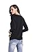 ONLYSHE Womens Casual Long Sleeve Round Neck Loose Solid Tops Tunic Blouse T-Shirt
