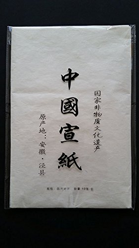 10 Sheets of Dragon Clouds Thin Mulberry Paper #2B 13.5"x26" 23gsm