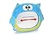 Alphabetz Owl Baby Backseat Car Mirror Crash Tested-Shatterproof Free Baby-On-Board Sign, Blue, One Size