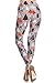 Leggings Depot Women's High Waist Novelty Christmas Holiday Print Leggings-Full Length-R860, Orange Christmas, Plus Size