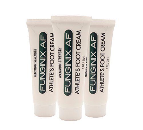 FUNGINIX AF Athletes Foot Cream – Topical Anti-Fungal Treatment, Eliminates Athlete’s Foot Infections, Safe & Effective (3 Tubes)