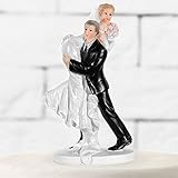 Tortenfigur Hochzeit Brautpaar Tortenaufsatz Tortendeko