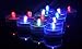Multicolor Submersible LED TeaLights RGB Color Changing for Special Events, Wedding, Christmas, Party lights (Pack of 10)