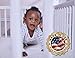 Sealy Baby Posturepedic Waterproof Standard Baby Crib Mattress and Toddler Bed Mattress, 220 PostureTech Sensory Coils - Made in USA, 52