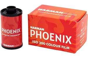 Harman Photo Phoenix ISO 200 C41 Color Negative Film (35mm, 36 Exposures, 1 Roll)