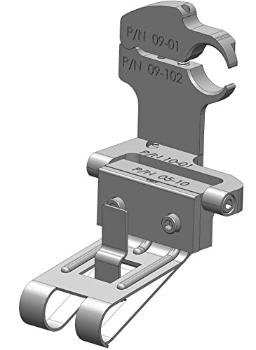 BBE-3014 BlendMount - Custom Mount for ESCORT Passport, 9500ix, 9500i, 8500 x50, 7500, 6800, Red Line, Solo, C65, SC55 Radar Detector - Precision Machined Aircraft Grade Aluminum - Made in USA