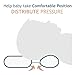 Baby Head Shaping Pillow | Baby Flat Head Pillow for Sleeping | Flat Head Baby Pillow for Newborn | Infant Head Shaping Pillow | Baby Pillows for Sleeping