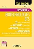 L'essentiel de biotechnologies BTS by 