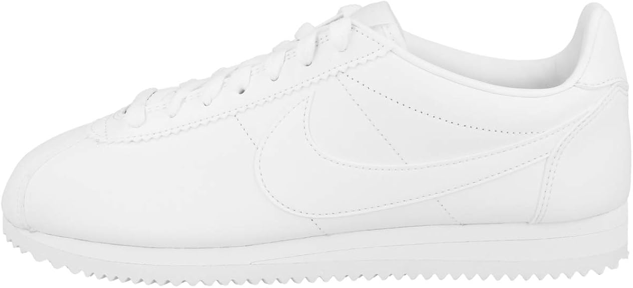 nike classic cortez leather white