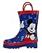 Disney Mickey Mouse Blue and Red Rain Boots - Size 1 Little Kid
