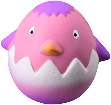 Aorbi Soft Cartoon Egg Shape Toy Squishy Squeeze Slow Rising Hand Wrist Toy
