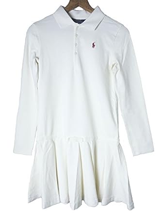 VELVET BOW STRETCH POLO DRESS – BabyShop