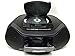 Memorex CD/Cassette Recorder MP3 AM/FM FlexBeats Boombox MP3261 with Aux line in jack - Black