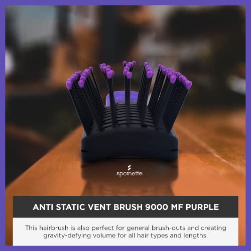 Anti Static Vent Brush 9000 MF PURPLE Pricepulse