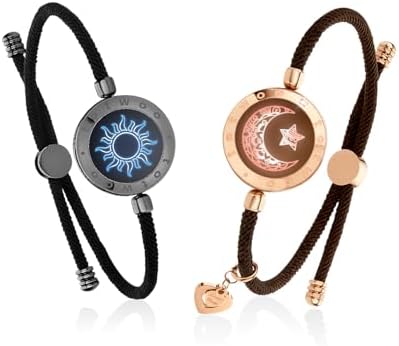 Charm Bracelet His And Her Bracelets Amazon Personalized Bracelet