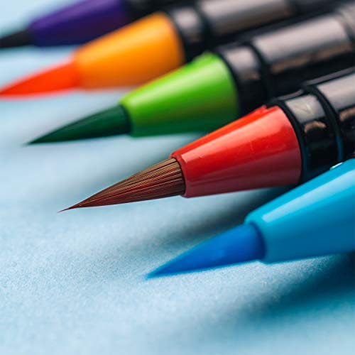 2 Watercolor+Brush+Pens+Genuine+Crafts