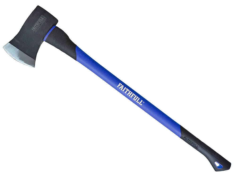 Faithfull FAIAXE412FG Fibreglass Shaft Felling Axe 4.1/2lb