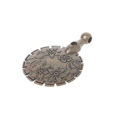 image for tegongse DIY Tool, Sewing Thread Yarn Cutter Pendant Round Shape Antiq