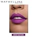 Maybelline New York Color Sensational Purple Lipstick Matte Lipstick, Vibrant Violet, 0.15 oz
