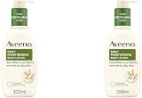 Aveeno Daily Moisturising Body Lotion Sensitive Skin 2 x 300 ml