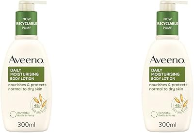 Aveeno Daily Moisturising Body Lotion Sensitive Skin 2 x 300 ml