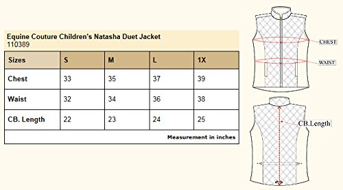 Equine Couture Childs Natasha Duet Jacket S Olive
