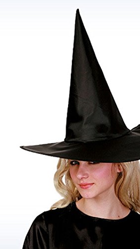 NEW PLEASURE Halloween Steeple Witch Hat Classic Black Magic