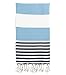 Swan Comfort 100% Cotton Pestemal Turkish Bath Towel, 39
