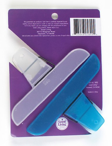 Good Living Set of 2 Jumbo Bag Clips, 3-Pack - Thumbnail 2
