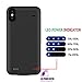 iPhone XS Max Battery Case, SNSOU 5200mAh Ultra-Thin iPhone XS Max Charger Case with Kickstand Charging Case Portable Rechargeable Extended Battery Pack for Apple iPhone XS Max (6.5inch) -Black