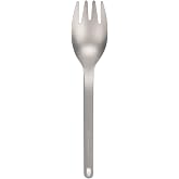 Snow Peak Titanium Foon - Durable and Lightweight Titanium - 1.3 x 6.4 in