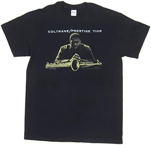 TREVCO SPORTSWEAR Concord Music Group: John Coltrane Mellow Yellow Shirt - Black (Large)