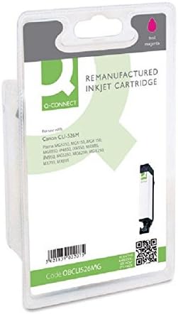 Q-Connect Canon CLI-526M Remanufactured Magenta Inkjet Cartridge 4542B001