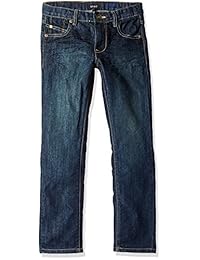 DKNY - Pantalones vaqueros para niño, elásticos, ajuste recto