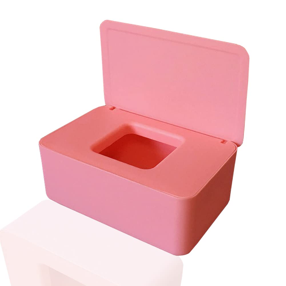 LLMZ Wet Dispenser Box 1 Pcs Storage Box For Wet Wipes With Lid Wet Tissue Paper Holder Napkin Box With Lid Seal Wipes Dispenser Box Dustproof Style Dry Wet Tissue Paper Case Holder For Home Office