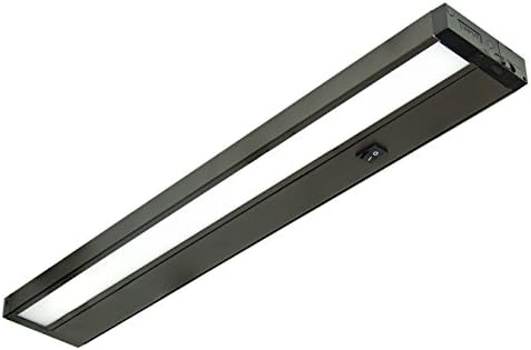 Kobi Electric K8M6 650 lm 4000K LED Under cabinet Lighting Fixture, 22", Bronze Finish