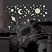 RoomMates RMK1141SCS Celestial Glow In the Dark Stars Peel and Stick Wall Decals
